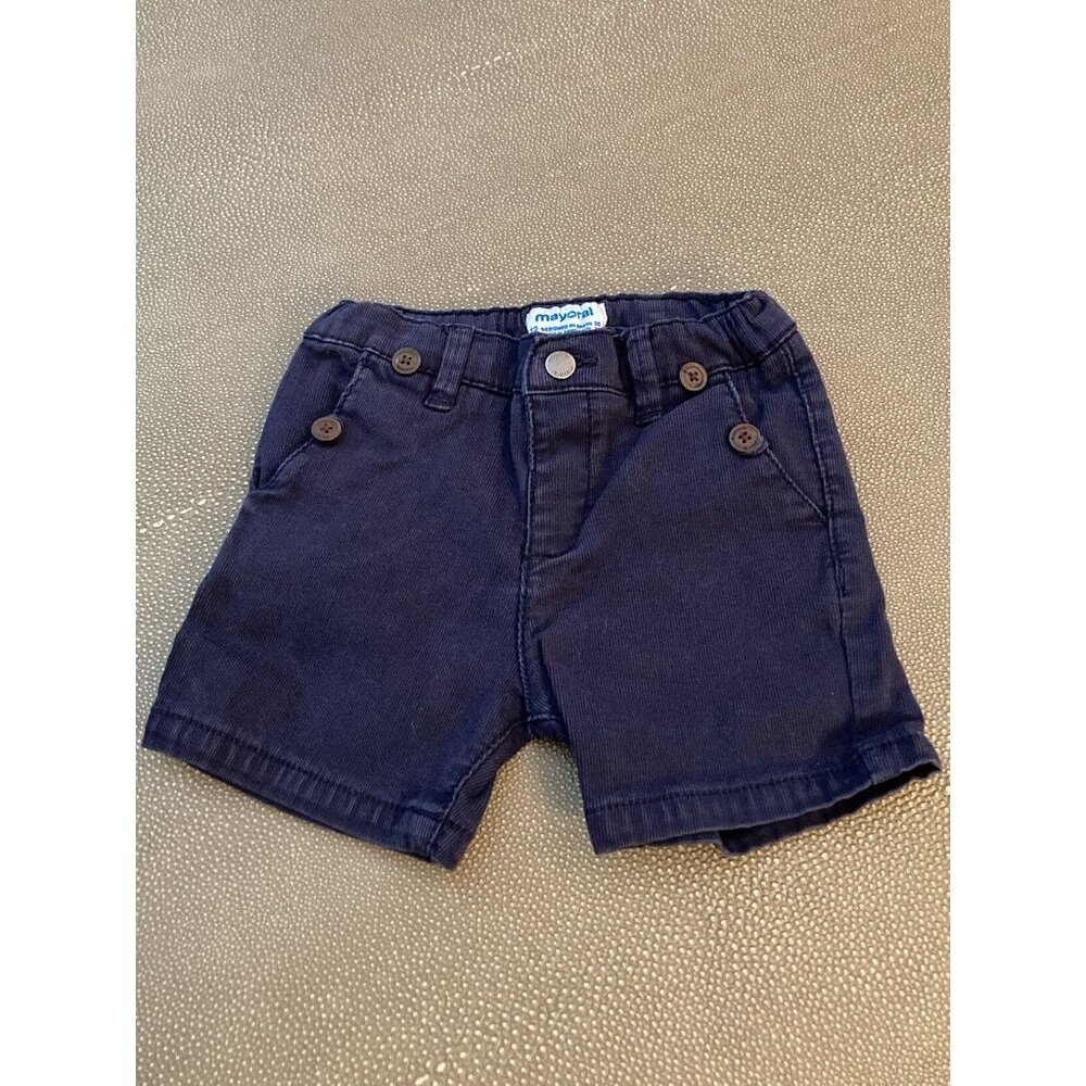 Mayoral Corduroy Shorts, 12 Mos, VGUC